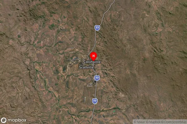 Collinsville,Queensland Satellite Map