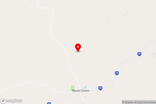 Mount Coolon,Queensland Area Map