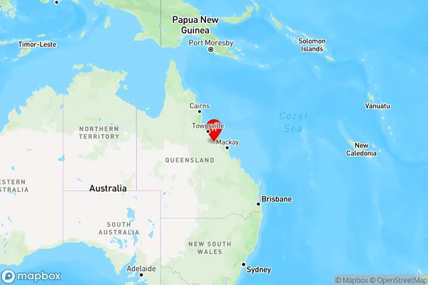 Mount Wyatt,Queensland Region Map