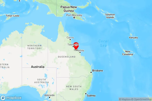 Springlands,Queensland Region Map