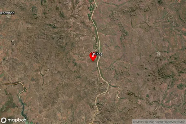 Eight Mile Creek,Queensland Satellite Map