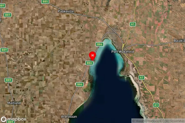 Clinton,South Australia Satellite Map