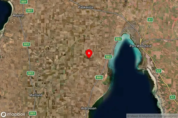 Clinton Centre,South Australia Satellite Map