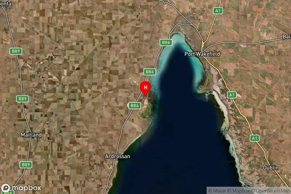 Price,South Australia Satellite Map