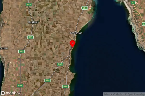 Rogues Point,South Australia Satellite Map