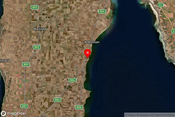 Sandilands,South Australia Satellite Map