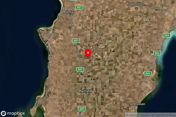 Weetulta,South Australia Satellite Map