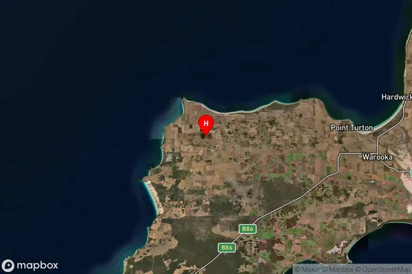 Corny Point,South Australia Satellite Map