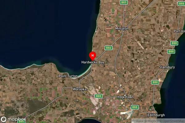 Hardwicke Bay,South Australia Satellite Map