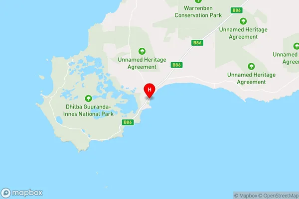 Marion Bay,South Australia Area Map