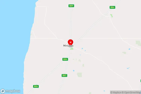 Minlaton,South Australia Area Map