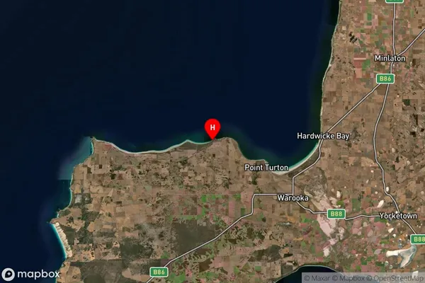 Point Souttar,South Australia Satellite Map