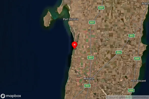 Port Rickaby,South Australia Satellite Map