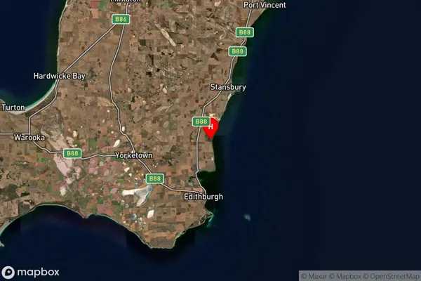 Wool Bay,South Australia Satellite Map