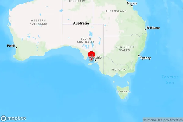 Port Moorowie,South Australia Region Map