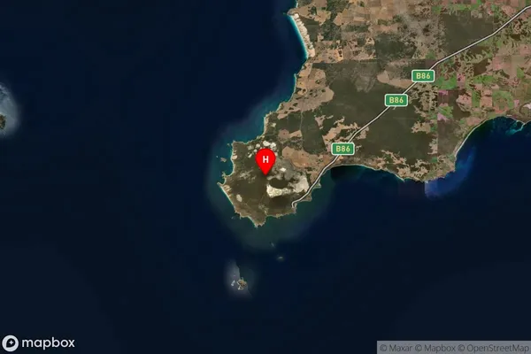 Inneston,South Australia Satellite Map