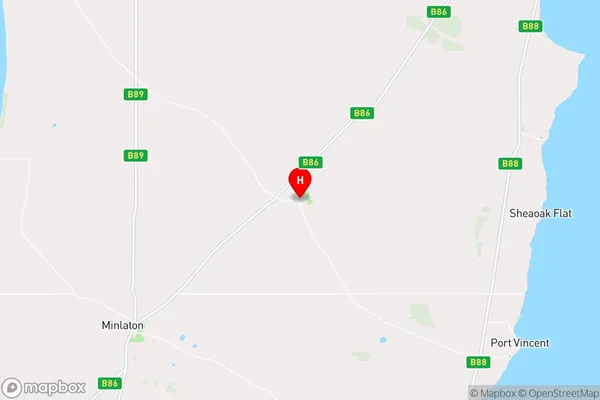 Curramulka,South Australia Area Map