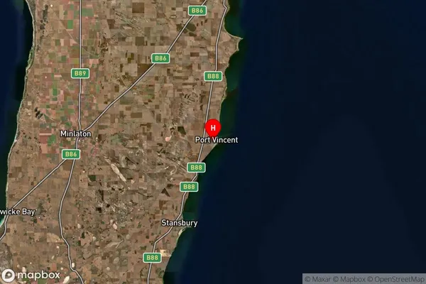 Port Vincent,South Australia Satellite Map