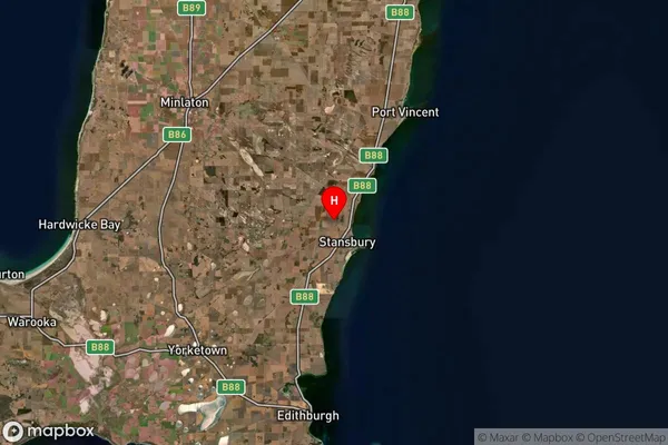 Stansbury,South Australia Satellite Map