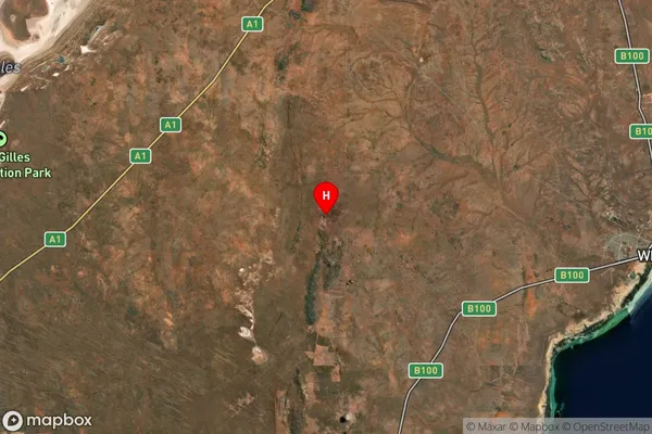 Iron Baron,South Australia Satellite Map