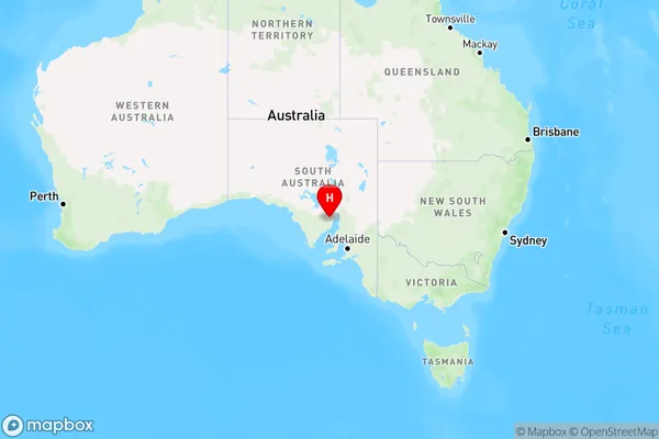 Iron Baron,South Australia Region Map