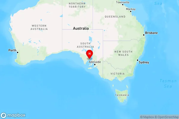 Lucky Bay,South Australia Region Map