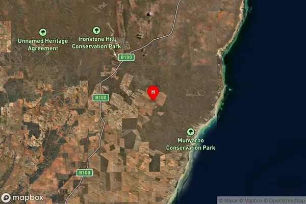 Midgee,South Australia Satellite Map