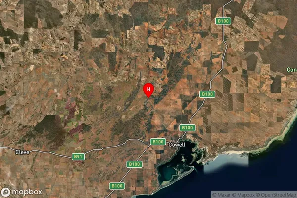 Mitalie,South Australia Satellite Map