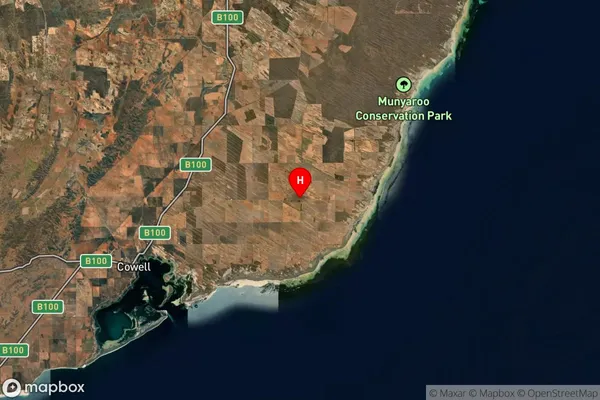 Mitchellville,South Australia Satellite Map