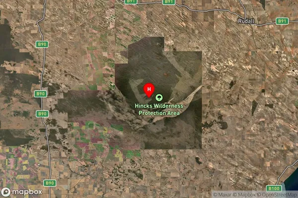 Hincks,South Australia Satellite Map