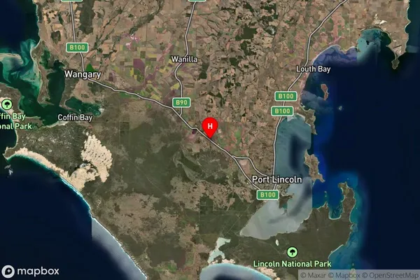 Coomunga,South Australia Satellite Map