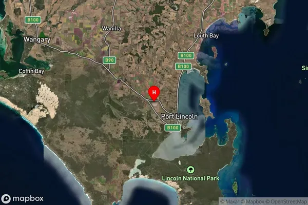 Hawson,South Australia Satellite Map