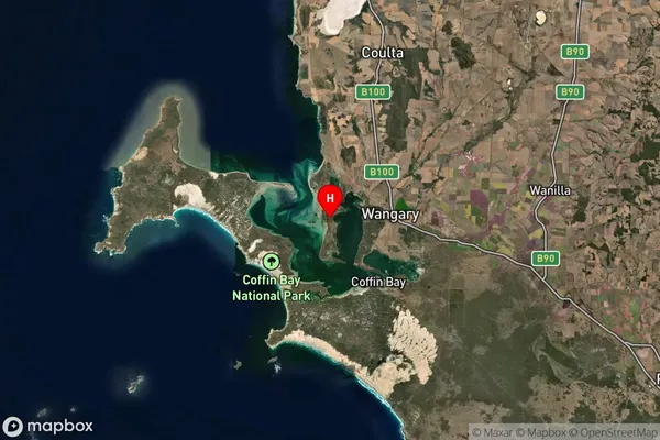 Horse Peninsula,South Australia Satellite Map