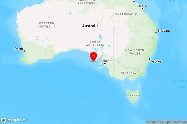 Horse Peninsula,South Australia Region Map