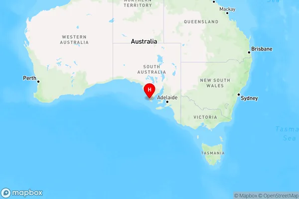 Kellidie Bay,South Australia Region Map