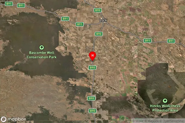 Murdinga,South Australia Satellite Map