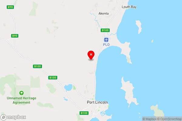 North Shields,South Australia Area Map