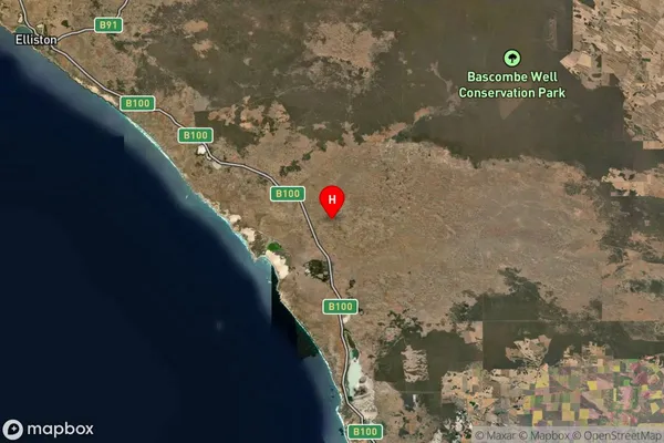 Sheringa,South Australia Satellite Map