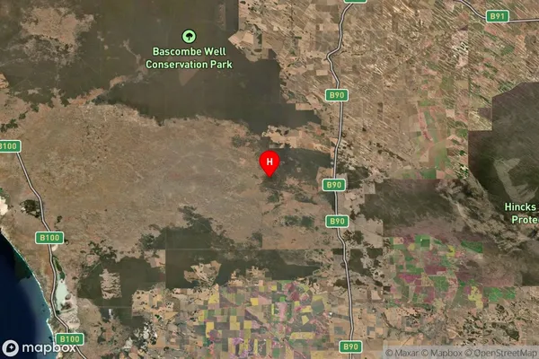 Tooligie,South Australia Satellite Map