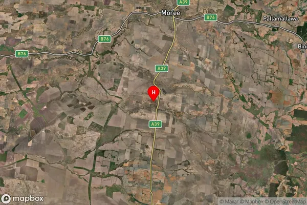 Gurley,New South Wales Satellite Map