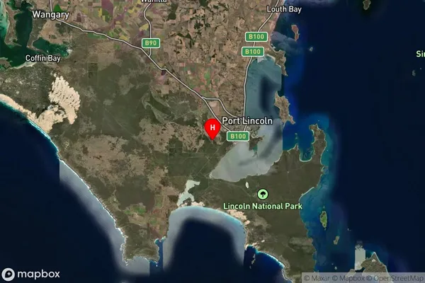 Tulka North,South Australia Satellite Map