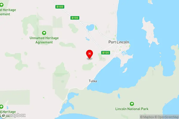 Tulka North,South Australia Area Map