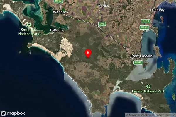 Uley,South Australia Satellite Map