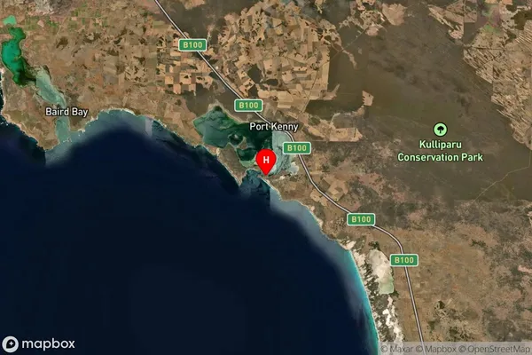 Venus Bay,South Australia Satellite Map