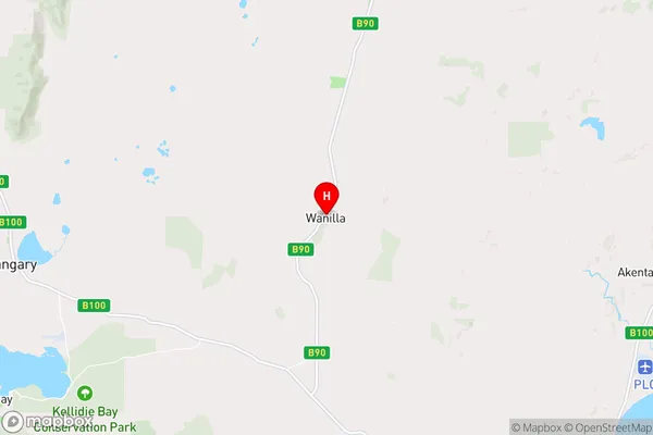 Wanilla,South Australia Area Map