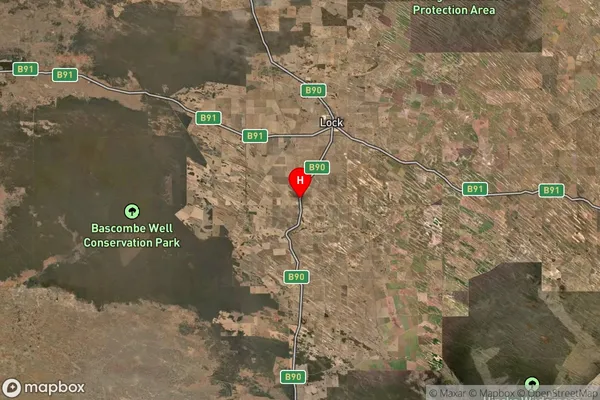 Warrachie,South Australia Satellite Map