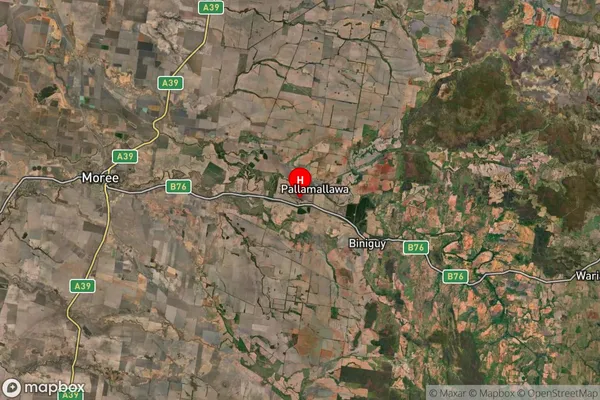 Biniguy,New South Wales Satellite Map