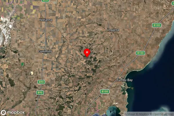 Yallunda Flat,South Australia Satellite Map