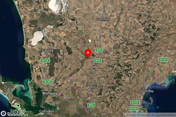 Edilillie,South Australia Satellite Map