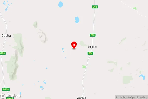 Edilillie,South Australia Area Map